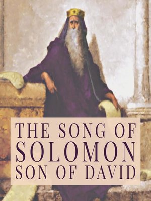 cover image of The Song of Solomon, Son of David